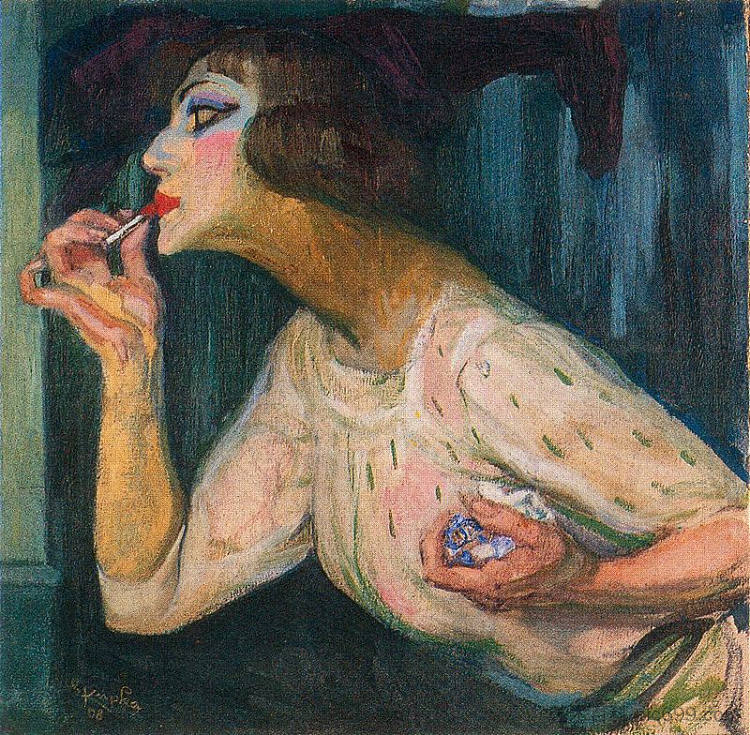 口红 Lipstick (1908)，弗朗齐歇克·库普卡