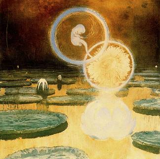 生命的开始 The Beginning of Life (c.1900)，弗朗齐歇克·库普卡
