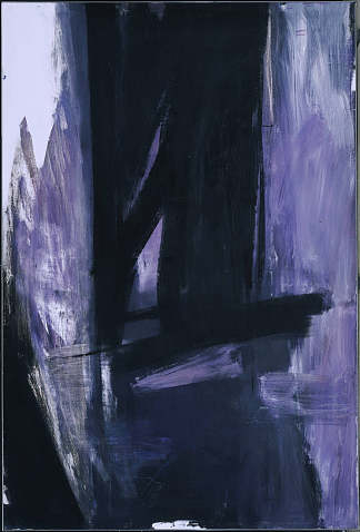 紫色火炬 Torches Mauve (1960; United States                     )，弗兰茨·克莱恩