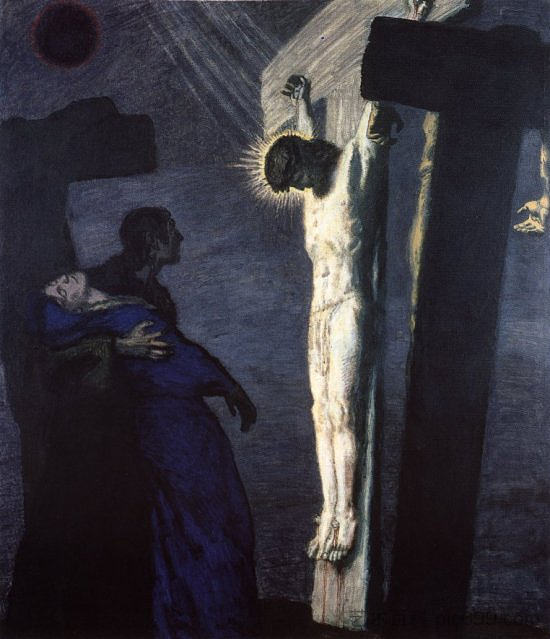 受难 Crucifixion (1913)，弗朗兹·斯托克