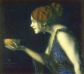 Tilla Durieux 飾 Circe Tilla Durieux as Circe，弗朗兹·斯托克