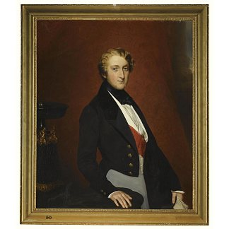 内穆尔公爵路易·查尔斯·菲利普·拉斐尔·奥尔良的肖像 Portrait of Louis Charles Philippe Raphael d’Orleans, Duke of Nemours，弗兰兹·温特豪德