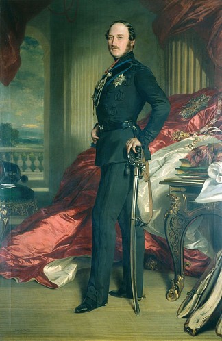 阿尔伯特，亲王妃 Albert, Prince Consort (1859)，弗兰兹·温特豪德