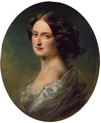 克莱门蒂娜·奥古斯塔·惠灵顿儿童维利尔斯夫人 Lady Clementina Augusta Wellington Child Villiers (1857)，弗兰兹·温特豪德