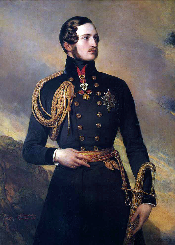 阿尔伯特亲王 Prince Albert (1842)，弗兰兹·温特豪德