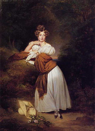 苏菲·吉勒梅特，巴登大公夫人 Sophie Guillemette, Grand Duchess of Baden (1831)，弗兰兹·温特豪德