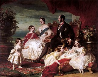 1846年的王室 The Royal Family in 1846 (1846)，弗兰兹·温特豪德