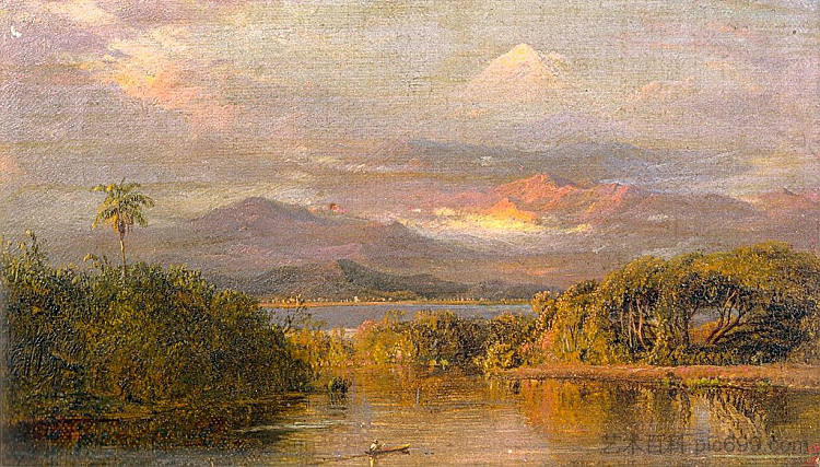 钦博拉索山 Mount Chimborazo (1865),弗雷德里克·埃德温·丘奇