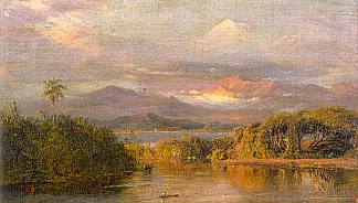 钦博拉索山 Mount Chimborazo (1865)，弗雷德里克·埃德温·丘奇