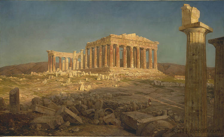 帕台农神庙 Parthenon (1871)，弗雷德里克·埃德温·丘奇