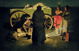 霰弹枪款待 Shotgun Hospitality (1908)，费雷德里克·雷明顿