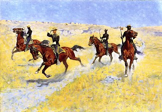 前进 The Advance (1898)，费雷德里克·雷明顿