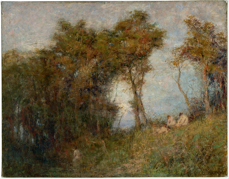 余辉（夏夜） Afterglow (Summer Evening) (1912)，弗雷德里克·麦卡宾