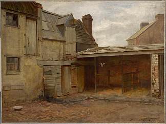 老马厩 Old Stables (1884)，弗雷德里克·麦卡宾
