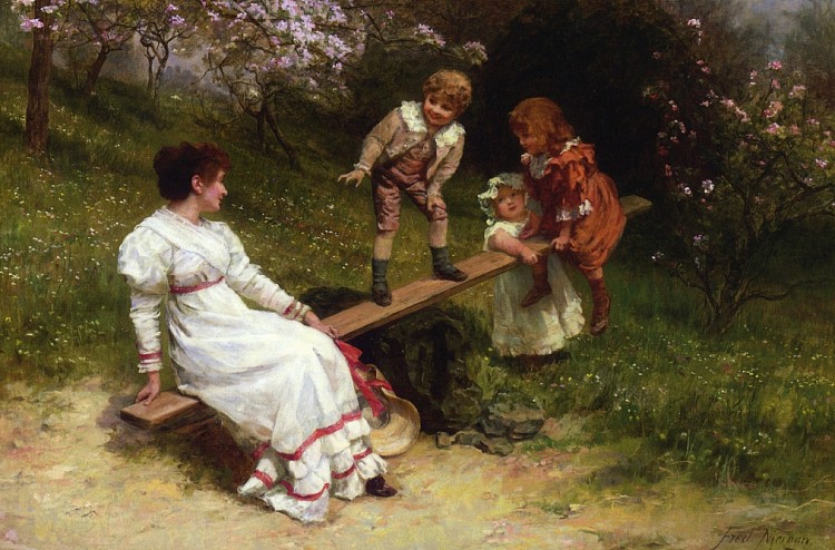 见锯 See Saw (1898)，弗雷德里克·摩根