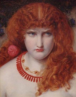 特洛伊的海伦 Helena Von Troja (1867)，弗雷德里克·桑迪斯