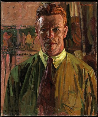 自画像 Self Portrait (1919)，弗雷德里克·瓦利