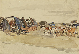 带壳日产小屋 Shelled Nissan Huts (1918)，弗雷德里克·瓦利