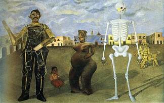 墨西哥的四位居民 Four Inhabitants of Mexico (1938)，弗里达·卡洛