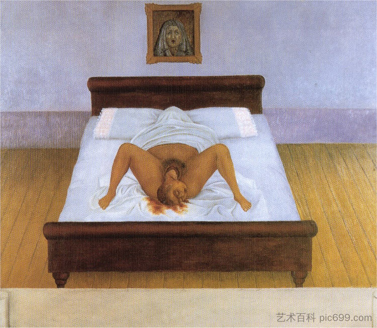 我的出生 My Birth (1932)，弗里达·卡洛