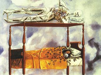 梦（床） The Dream (The Bed) (1940)，弗里达·卡洛