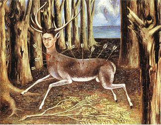 受伤的鹿 The Wounded Deer (1946)，弗里达·卡洛