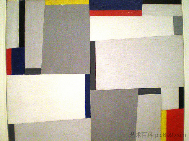 关系绘画 #73 Relational Painting #73 (1954)，弗里茨格拉纳