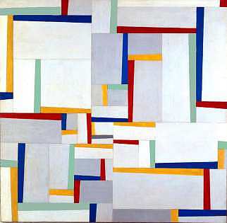 关系绘画 #9 Relational Painting #9 (1946)，弗里茨格拉纳