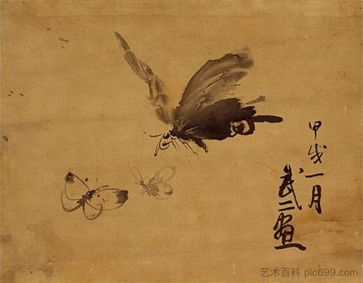 蝴蝶 Butterflies (1934)，藤岛武二