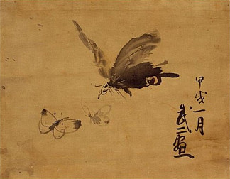 蝴蝶 Butterflies (1934)，藤岛武二
