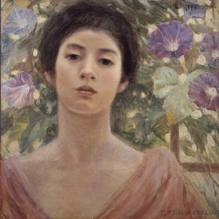 牵牛花 Morning Glory (1904)，藤岛武二