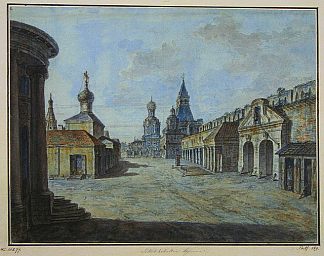 诺瓦亚广场 Novaya square (c.1805; Russian Federation                     )，费奥多尔·阿列克谢耶夫