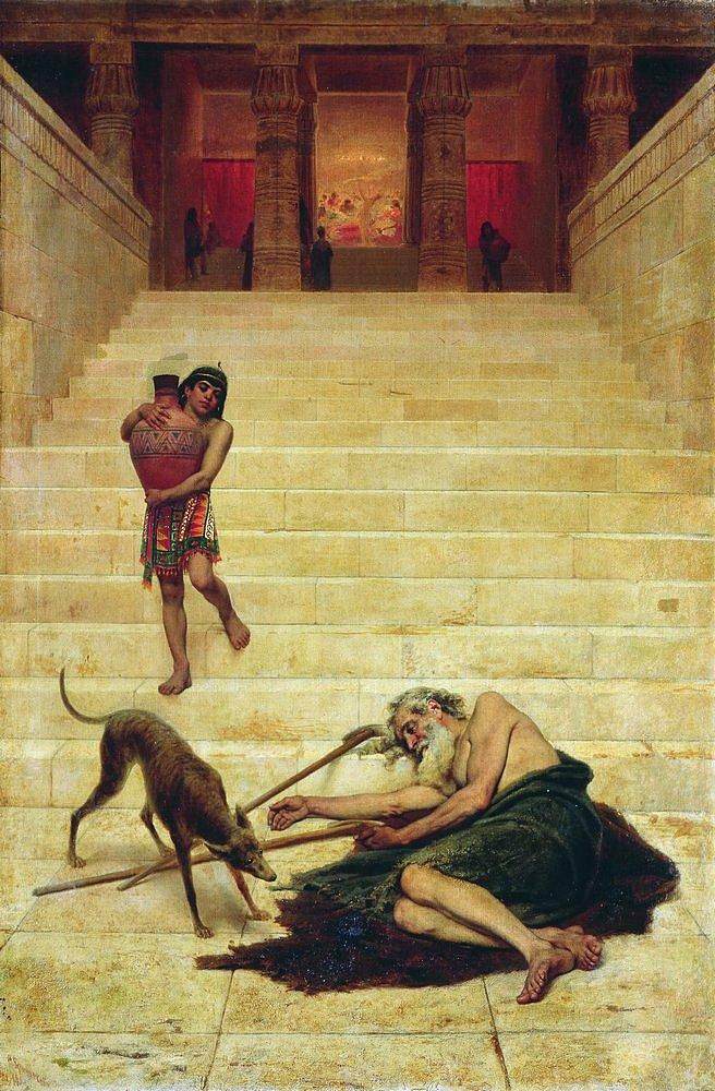 拉撒路的比喻 Parable of Lazarus，费奥多尔·布朗尼科夫