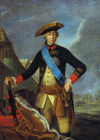 俄罗斯彼得三世的肖像 Portrait of Peter III of Russia，费奥多尔·罗科托夫