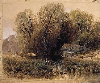 废弃的磨坊 1 Abandoned Mill 1 (1871 – 1873)，费奥多尔·瓦西里耶夫