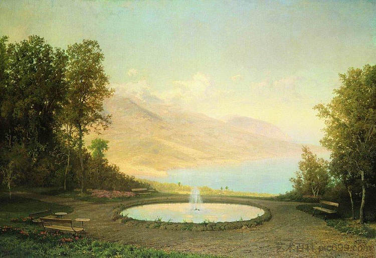 喷泉埃里克利克（克里米亚） Eriklik the Fountain (Crimea) (1872)，费奥多尔·瓦西里耶夫