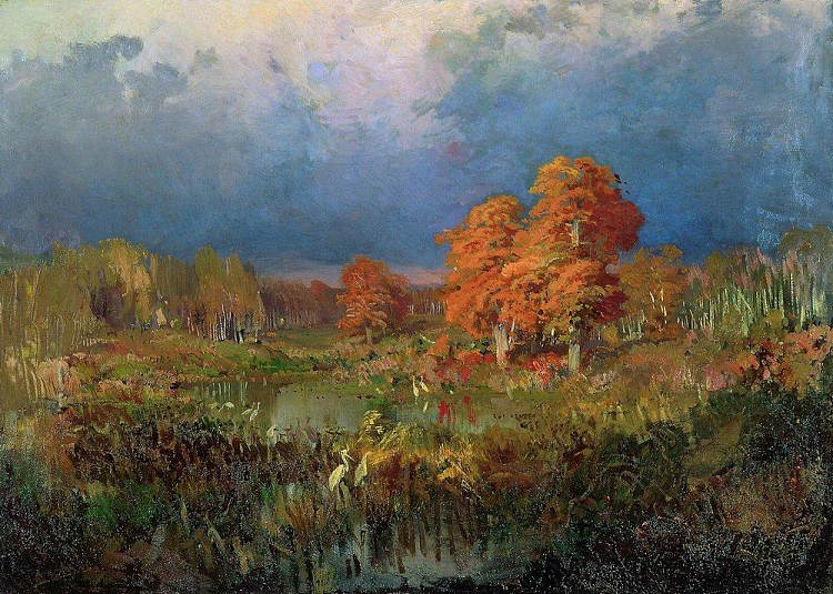 森林中的瓦西里耶夫沼泽 Vassiliev Swamp in the Forest (1871 - 1873)，费奥多尔·瓦西里耶夫