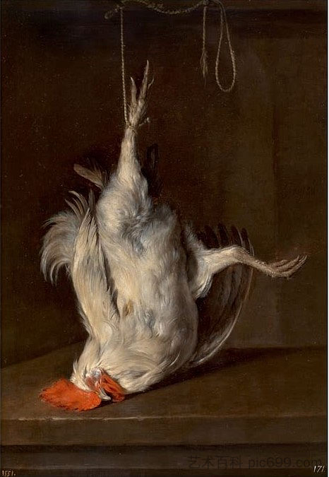 死公鸡 Dead Cock (1659 - 1660)，哈布里尔·梅曲