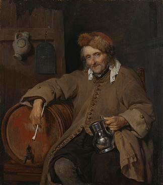老酒鬼 The Old Drinker (c.1657 – c.1658)，哈布里尔·梅曲