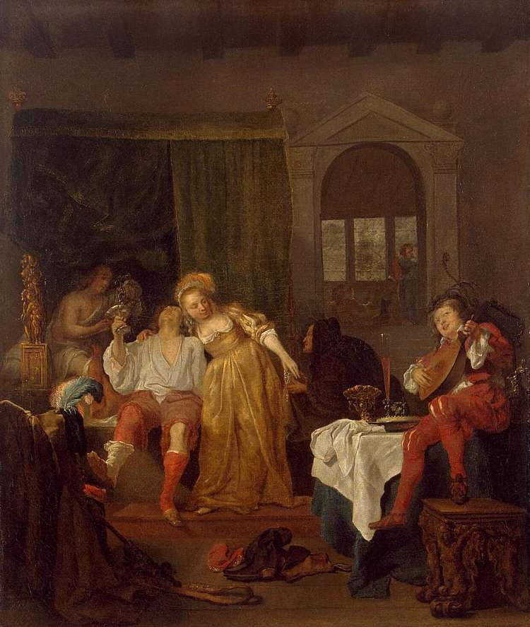 浪子回头 The Prodigal Son (c.1640 - c.1649)，哈布里尔·梅曲