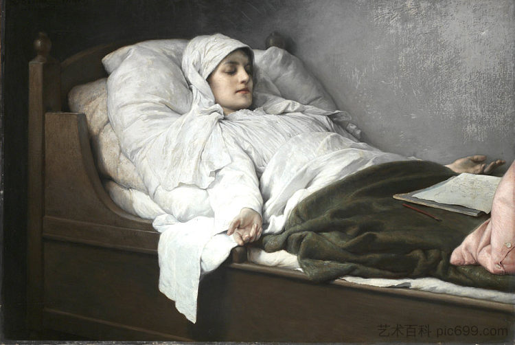 普雷沃斯特的女神 The Seeress of Prevorst (1892),加布里埃尔·冯·马克斯