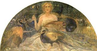 绘画的寓言 Allégorie de la peinture (1895)，伽利略奇尼