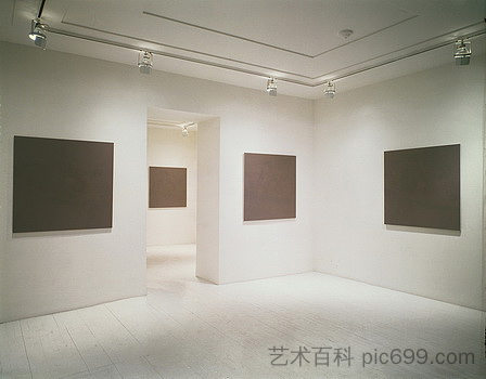 安装视图 Installation view (1989)，盖尔伦·杰伯