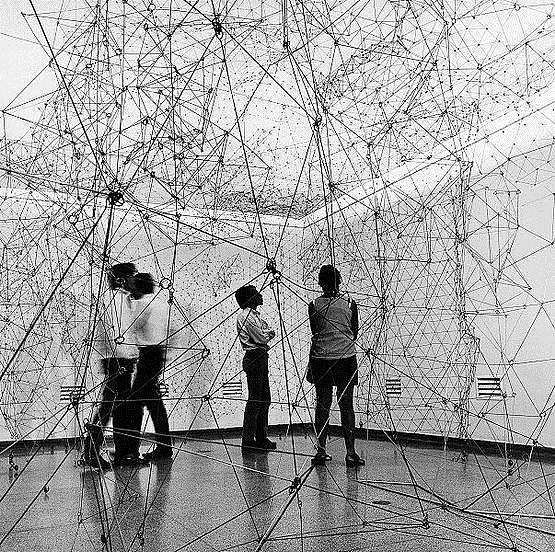 Reticulárea （安装视图） Reticulárea (installation view) (1969)，格戈