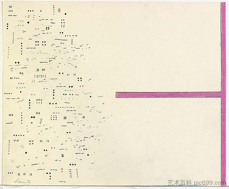 无题 Untitled (1976)，基因戴维斯