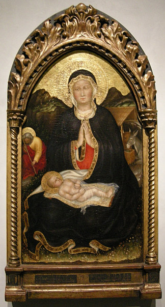 外邦人达法布里亚诺，耶稣诞生 Gentile da Fabriano, Nativity，詹蒂莱·达·法布里亚诺