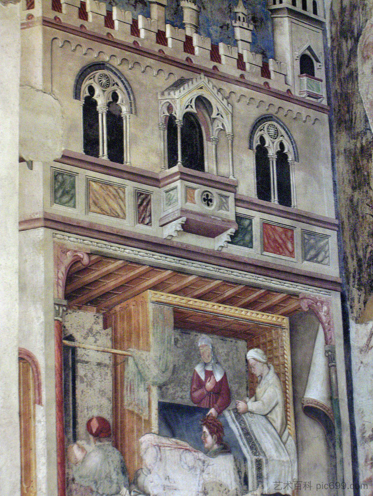 凉廊(罗马的建立) Loggia (the Founding of Rome),詹蒂莱·达·法布里亚诺