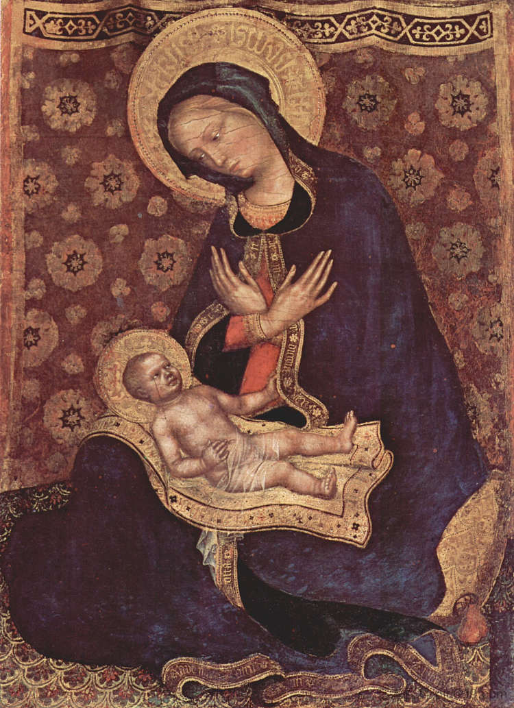 圣母玛利亚 Madonna (1415 - 1416)，詹蒂莱·达·法布里亚诺