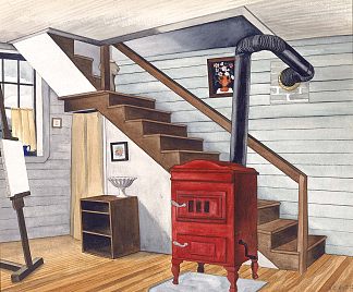 工作室内部 Studio Interior (1938; United States                     )，乔治·奥特