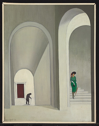 楼梯 The Stairway (1921)，乔治·奥特